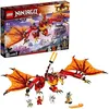 Image de LEGO® 71753 NINJAGO® L’attaque du dragon de feu avec Mini Figurines Kai Zane et Nya - Jouet Enfant 8 ans
