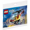 Image de LEGO City - L'hÃ©licoptÃ¨re des pompiers (Polybag) - 30566 en occasion ou reconditionné