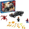 Image de LEGO® Marvel Spider-Man 76173 et Ghost Rider contre Carnage avec une voiture à construire et des figurines jeu de super héros
