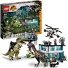 Image de LEGO® 76949 Jurassic World L’Attaque du Giganotosaurus et du Therizinosaurus Hélicoptère et Figurine de Dinosaure