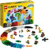 Image de LEGO® 4+ Classic 11015 Briques créatives « Autour du monde » Jeu de Construction avec 15 Figurines d’animaux