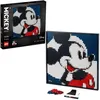 Image de LEGO® Art 31202 Disneys Mickey Mouse Set de loisirs créatifs pour les adultes et tableau de décoration mural