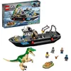 Image de LEGO® 76942 Jurassic World L’Évasion en bateau du Baryonyx Dinosaure Bateau Jouet Enfants dès 8 Ans Garçon et Fille