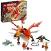 Image de LEGO Ninjago 71762 Le Dragon de Feu de Kai - Évolution Jouet de Ninja Figurines de Combattant 6 Ans