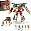 Image de LEGO® 71765 NINJAGO Le Robot Ultra Combo Ninja 4 en 1 Voiture Jet Tank et 7 Minifiguresavec bannière à collectionner