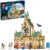 Image de LEGO 76398 Harry Potter L’Infirmerie De Poudlard Jouet Château et Tour de lHorloge Figurine Harry Hermione Ron Enfants 8 Ans