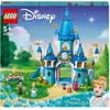 Image de LEGO - Disney Princess Le Château de Cendrillon et du Prince Charmant 43206 LEGO
