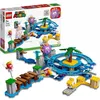 Image de LEGO® 71400 Super Mario Set d’Extension La Plage Du Maxi-Oursin avec Figurines Yoshi Dauphin Jouet Enfants +7 Ans