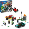 Image de LEGO City - Le sauvetage des pompiers et la course-poursuite de la police - 60319 en occasion ou reconditionné