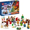 Image de Calendrier de lAvent LEGO City 60352 - Figurine Père Noël - Cadeau pour Enfants