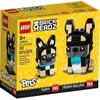 Image de LEGO BrickHeadz - LEGO - 40544 - Bouledogues français - 237 pièces - Dès 8 ans