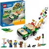 Image de LEGO® City 60353 Missions de Sauvetage des Animaux Sauvages Jouet de Construction Interactif