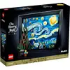 Image de Lego Ideas 21333 Vincent Van Gogh - La Nuit Étoilée, Reproduction De Tableau Sur Toile