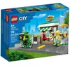 Image de Set LEGO City - LEGO - 40578 - Sandwicherie colorée - Livraison écolo à vélo - Plaque de route incluse