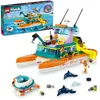 Image de LEGO Friends - Le bateau de sauvetage en mer - 41734 en occasion ou reconditionné