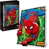 Image de LEGO® ART 31209 The Amazing Spider-Man Set Art Mural 3D Poster BD pour Adolescents et Adultes