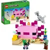 Image de LEGO® Minecraft 21247 La Maison Axolotl Jouets pour Enfants avec Zombie Dauphin et Poisson