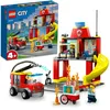 Image de LEGO City - La caserne et le camion des pompiers - 60375 en occasion ou reconditionné