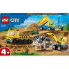 Image de LEGO City Les Camions de Chantier et la Grue à Boule de Démolition 60391 LEGO
