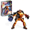Image de LEGO® Marvel 76243 L’Armure Robot de Rocket Figurine Gardiens de la Galaxie Jouet Avengers