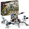 Image de LEGO® Star Wars 75345 Pack de Combat des Clone Troopers de la 501ème Légion Jouet avec Canon