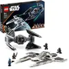 Image de LEGO Star Wars 75348 Le Chasseur Fang Mandalorien Contre le TIE Interceptor Jouet de Vaisseaux
