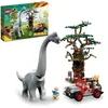 Image de LEGO® Jurassic Park 76960 La Découverte du Brachiosaure Jouet avec Figurine de Dinosaure et Voiture