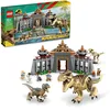 Image de LEGO Jurassic World - Le centre des visiteurs : l'attaque du T. rex et du vÃ©lociraptor - 76961 en occasion ou reconditionné