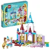 Image de LEGO® Disney Princess 43219 Châteaux Créatifs Jouet Château avec Mini-Poupées Belle et Cendrillon