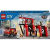 Image de LEGO City La Caserne et le Camion de Pompiers 60414 LEGO