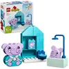 Image de LEGO® 10413 DUPLO My First Mes Rituels Quotidiens - Le Bain Jouet Éducatif pour Bébés Inclut 2 Figurines dÉléphants