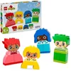 Image de LEGO® 10415 DUPLO My First Fortes Émotions et Grands Sentiments Jouet pour Bébés 23 Briques Colorées et 4 Personnages