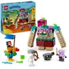 Image de LEGO® 21257 Minecraft Legends L’Attaque du Dévoreur Jouet de Construction de Personnage Set avec Figurines de Héros