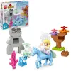 Image de LEGO DUPLO Disney 10418 Elsa et Bruni dans la Forêt Enchantée Jouet de Construction