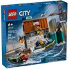 Image de Lego® City 60417 Le Hors-bord De La Police Et La Cachette Des Voleurs