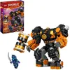 Image de LEGO® 71806 NINJAGO Le Robot Élémentaire de la Terre de Cole Jouet avec 2 Personnages dont une Minifigurine Cole Cadeau Ninja