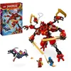 Image de LEGO NINJAGO 71812 Le Robot Grimpeur Ninja de Kai Set de Jeu d’Aventure pour Enfants