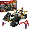 Image de LEGO® NINJAGO® 71820 Le véhicule combiné de l’équipe des ninjas - Planeur bolide ou motos
