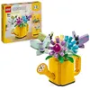 Image de LEGO® 31149 Creator 3en1 Les Fleurs dans l’Arrosoir Jouet pour Enfants avec Arrosoir Bouquet de Fleurs et 2 Oiseaux