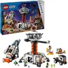 Image de LEGO® 60434 City La Station Spatiale et la Base de Lancement de Fusées Jouet sur LEspace avec Robot et 6 Minifigurines