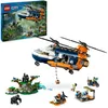 Image de LEGO® City 60437 L’hélicoptère de l’explorateur de la jungle au camp de base dès 8 ans
