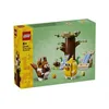 Image de LEGO Le Parc des Animaux au Printemps - Jeu de Construction incluant Un Oiseau et Un écureuil - Cabane dans Un
