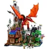 Image de Jeu de construction - LEGO - IDEAS 21348 - Dungeons et Dragons - Dragon Rouge - 8 ans et plus