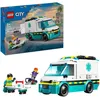 Image de LEGO City 60451 L’ambulance de secours - Jouet de construction pour garçon dès 5 ans