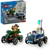 Image de LEGO City 60459 Pack de bolides de course : avion contre lit dhôpital - Jouet dès 5 ans