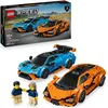 Image de LEGO Speed Champions 77238 Lamborghini Revuelto et Huracán STO - Jouet Voiture dès 10 ans