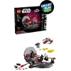 Image de LEGO Star Wars 75427 SMART Play : Duel dans la Salle du Trône et Chasseur A-Wing - Jouet interactif dès 9 ans