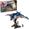 Image de LEGO   Marvel 76325 Le Quinjet d’Avengers : LÈre dUltron - Jeu enfant dès 10 ans