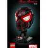 Image de Masque LEGO de collection - Miles Morales - Noir et couleurs vives - Coffret tridimensionnel - Licence Marvel