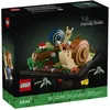 Image de Set de construction à exposer - LEGO - LEGO 40788 Les adorables escargots - 2 escargots décorés - 18+ - Thème petites bêtes